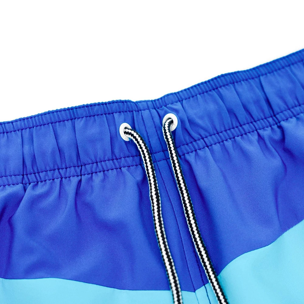 Short de volley 18 po avec chevrons et blocs de couleurs Speedo pour hommes Tailles P-2XL
