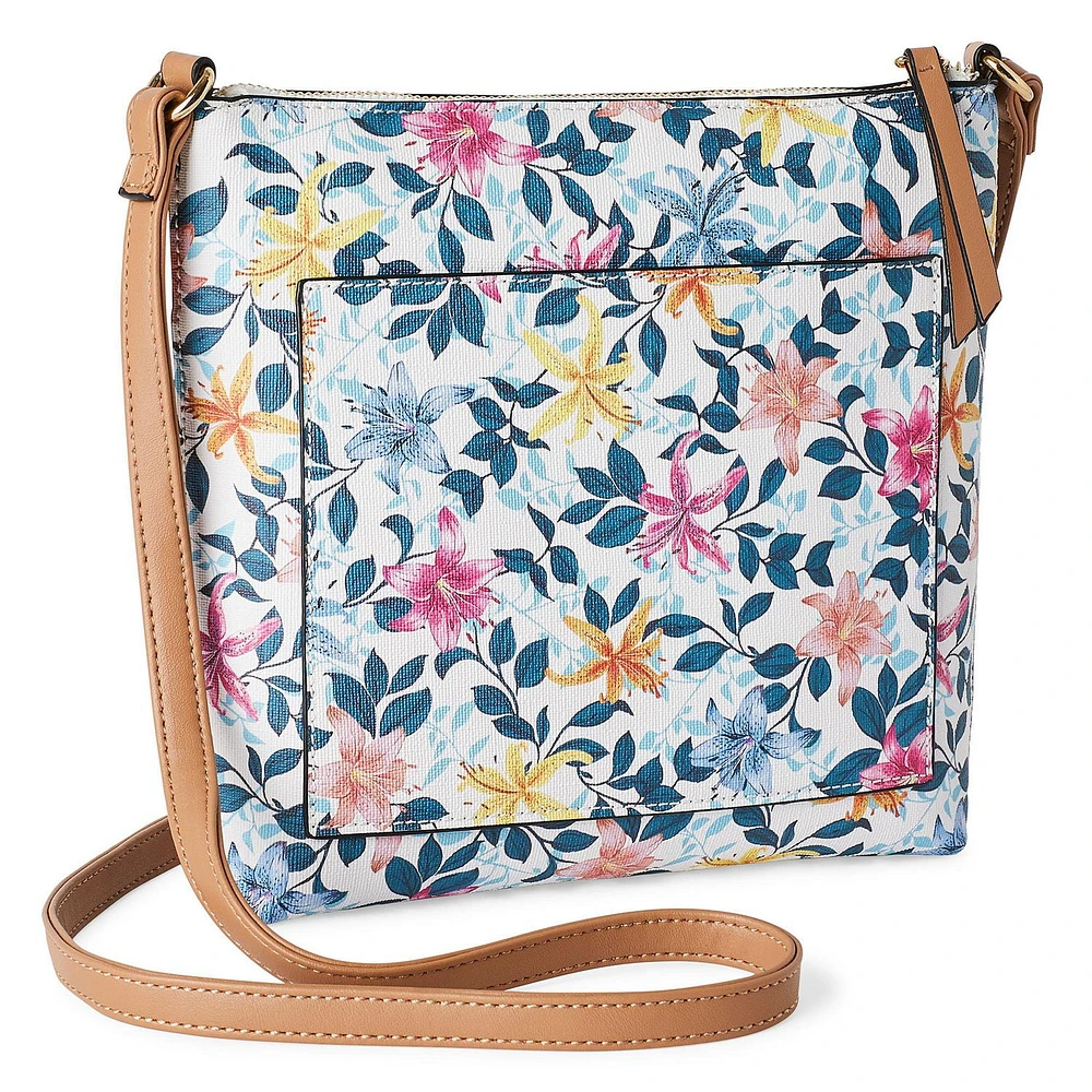 Sac à bandoulière Time and Tru pour femmes