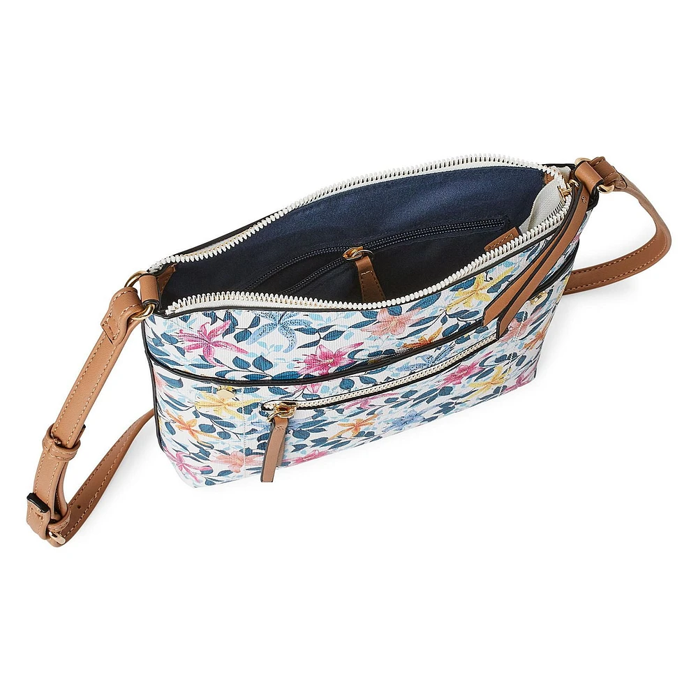 Sac à bandoulière Time and Tru pour femmes