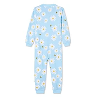 George Toddler Girls' Printed Sleeper, Sizes 2T-5T