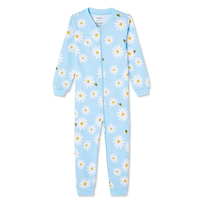 George Toddler Girls' Printed Sleeper, Sizes 2T-5T