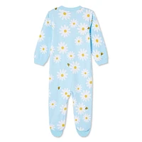 George Baby Girls' Printed Sleeper, Sizes 0-24 months