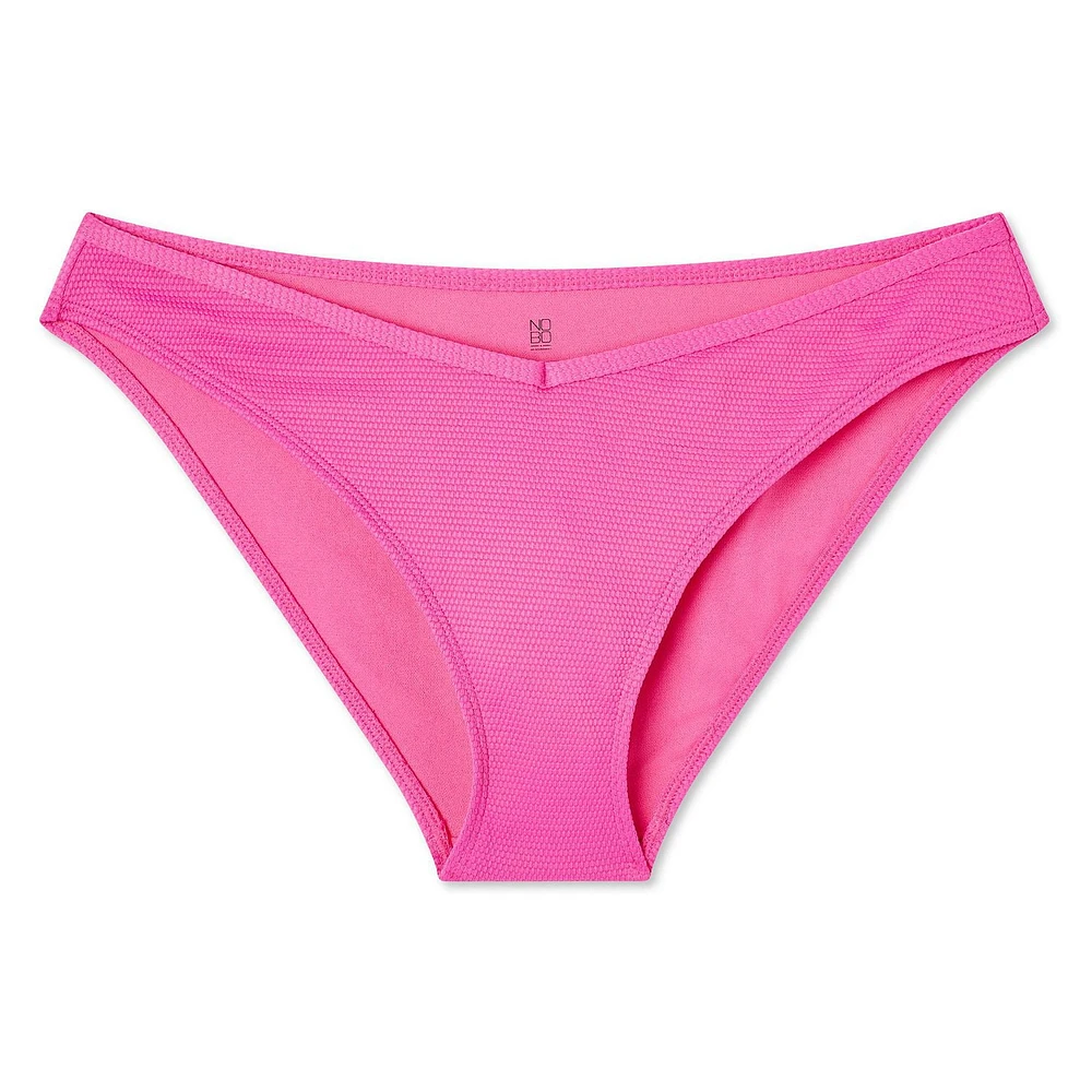 No Boundaries Women's V-Waistband Swim Bottom