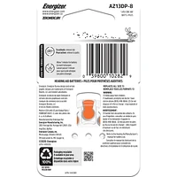 Energizer Ez Turn & Lock Size 13, 8-Pack, Orange, Pack of 8 batteries