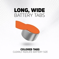Energizer Ez Turn & Lock Size 13, 8-Pack, Orange, Pack of 8 batteries