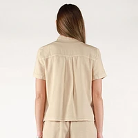 DV Chemise boutonnée à manches courtes