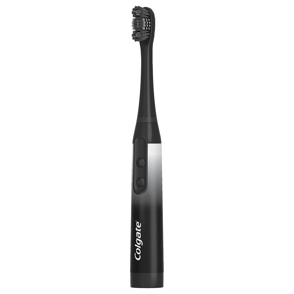 Brosse à dents à piles Colgate 360 Anthracite avec puissance sonique Brosse à dents à piles Colgate