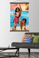 Disney Moana 2 - Moana and Simea Wall Poster, 22.375" x 34" Framed