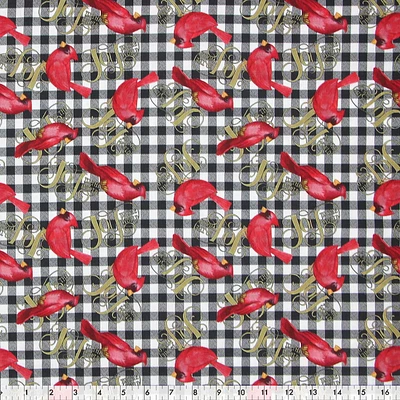 Fabric Creations Christmas Collection Joy Cotton Fabric by the Metre 114 cm (45")