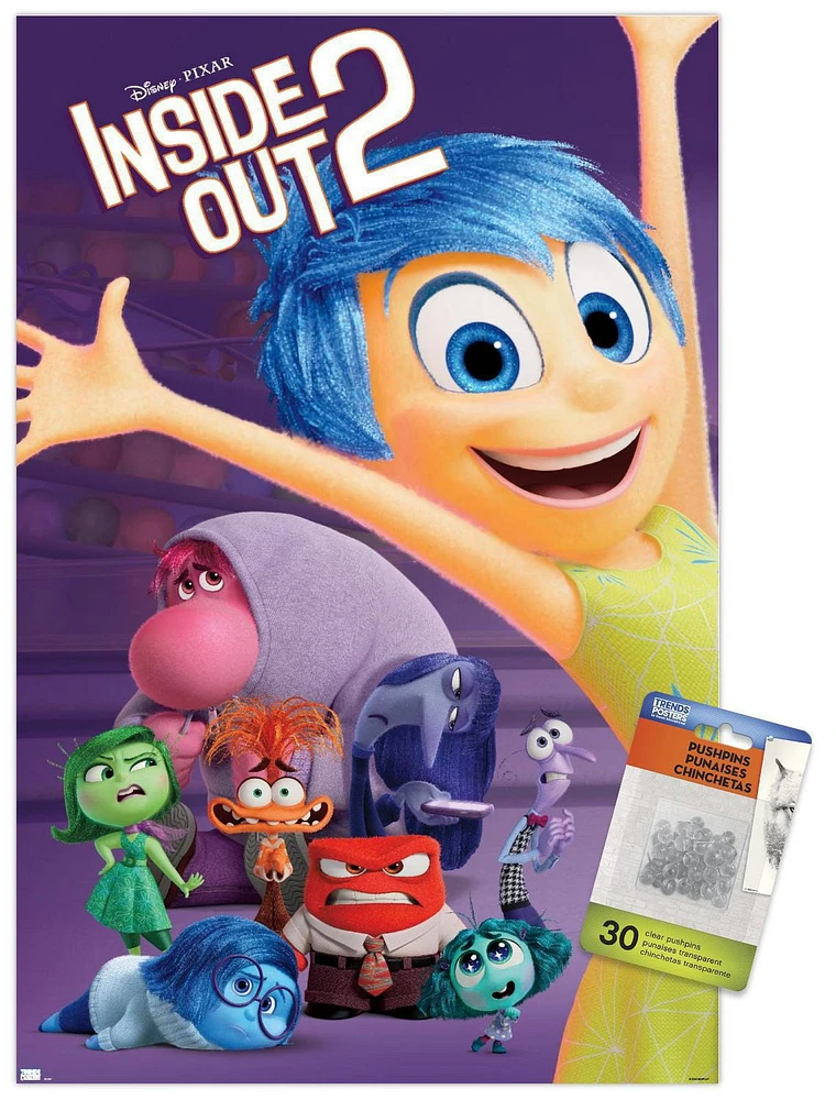 Disney Inside Out 2 - Group Wall Poster