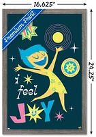 Disney Inside Out 2 - I Feel Joy Wall Poster, 14.725" x 22.375"