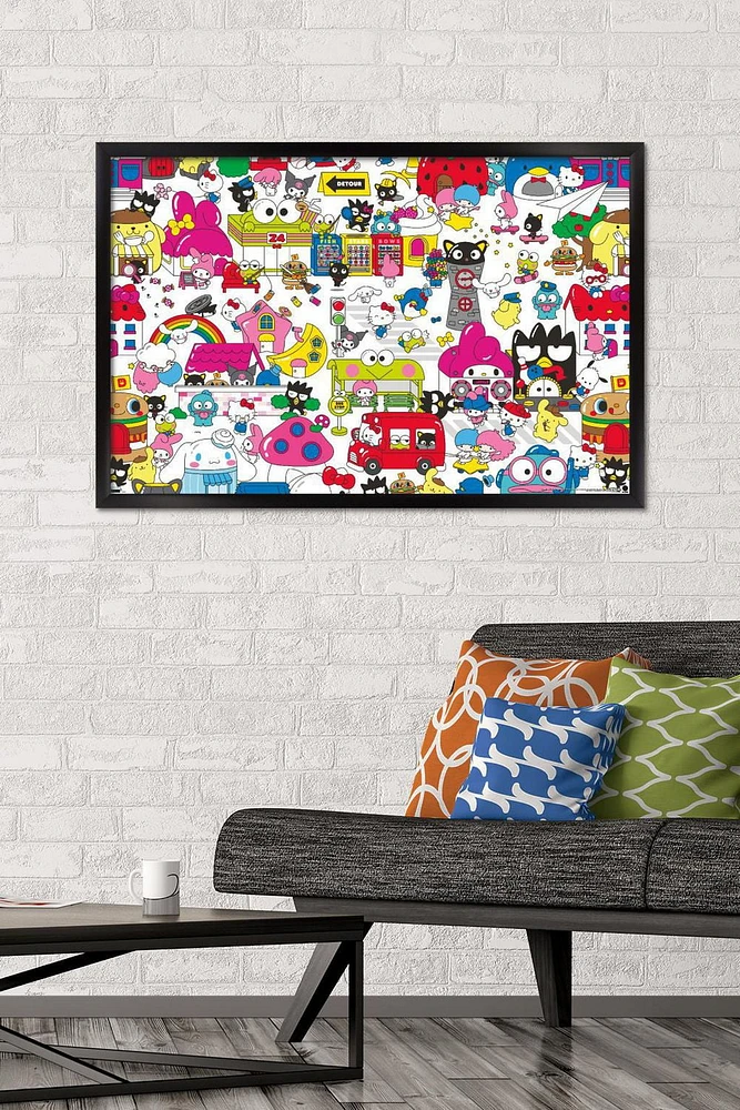 Hello Kitty and Friends: - Group Wall Poster, 22.375" x 34"