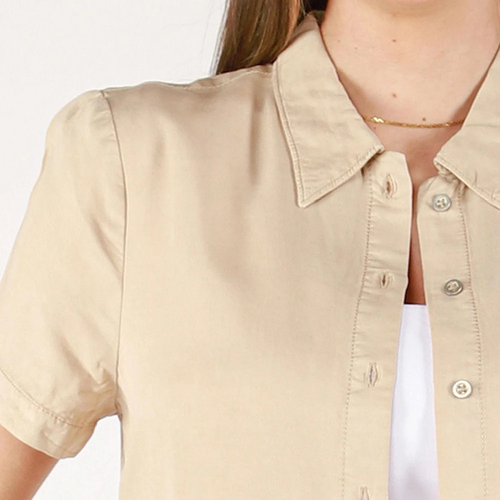 DV S/S collared button up shirt