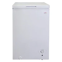 Koolatron 3.5 cu ft Compact Chest Freezer with Manual Defrost (99L), White