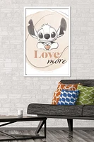 Disney Lilo and Stitch - Love More Wall Poster, 22.375" x 34"