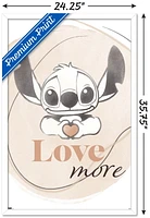 Disney Lilo and Stitch - Love More Wall Poster, 22.375" x 34"