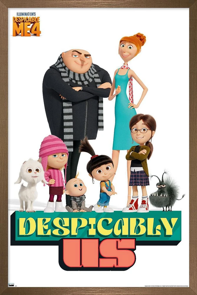 Illumination Despicable Me 4 - Despicably Us Wall Poster