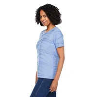 T-shirt à motif ondulé Iyla pour femmes