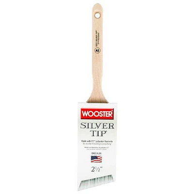 Wooster 5221 2-1/2" Silver Tip Angle Sash Brush