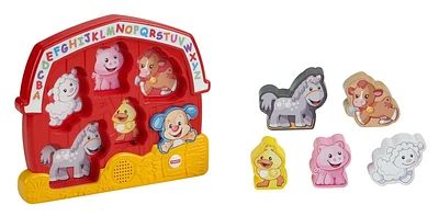 Fisher-Price Laugh & Learn Farm Animal Puzzle - English Version