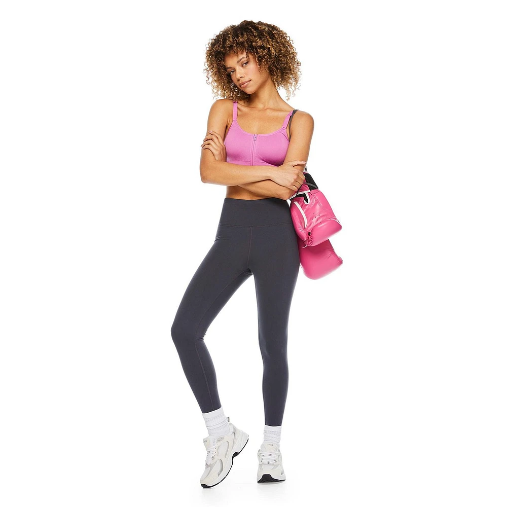 Athletic Works Women's Zipper Bra