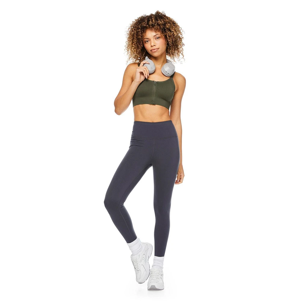 Soutien-gorge zippé Athletic Works pour femmes