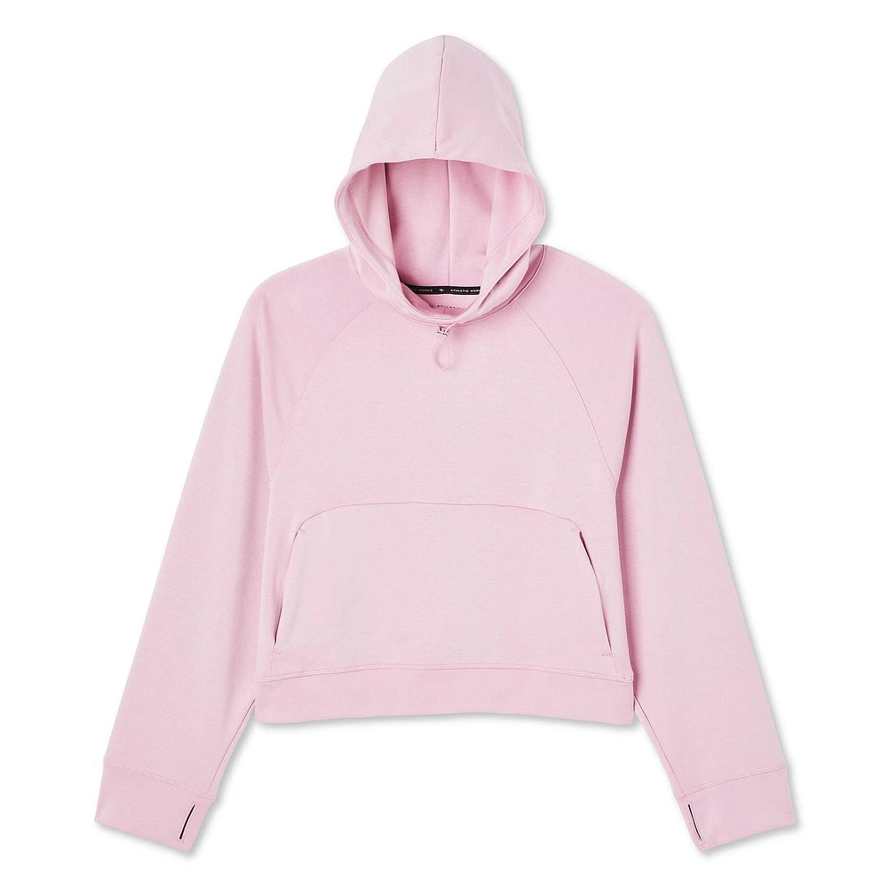 Athletic Works Women's Popover Hoodie, Sizes XS-XXL