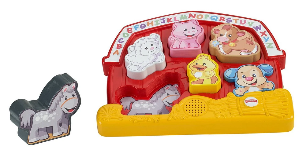 Fisher-Price Laugh & Learn Farm Animal Puzzle - English Version