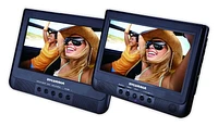 SYLVANIA 10" Dual Screen Poratable DVD Player