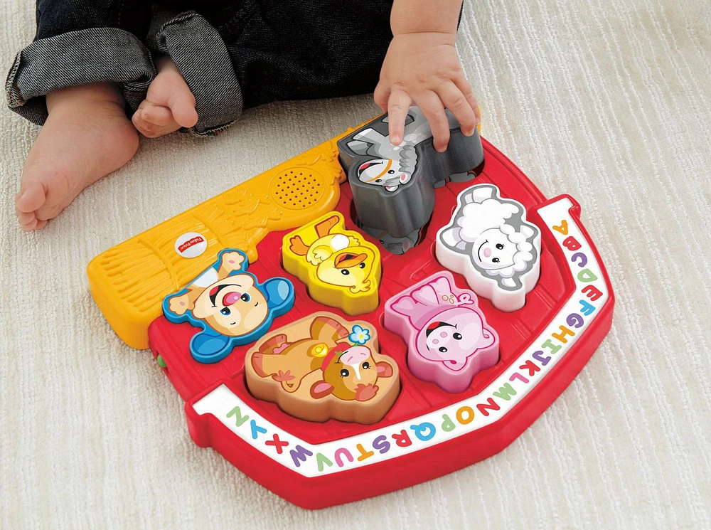 Fisher-Price Laugh & Learn Farm Animal Puzzle - English Version