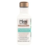 Maui Moisture Scalp Care Rejuvenating Conditioner, Soothing Curly Hair Conditioner with Vitamin E, Pro-Vitamin B5 & Aloe Vera, Silicone-Free, 385 ml