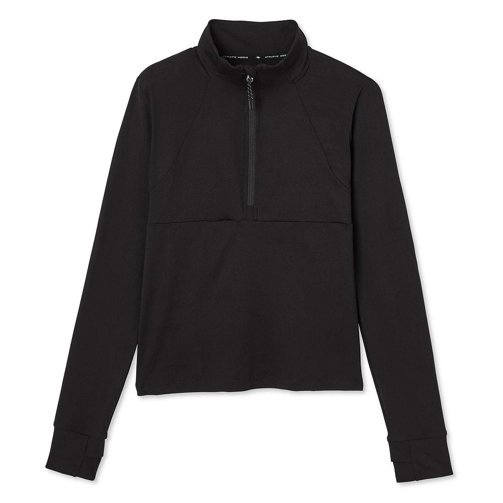Athletic Works Women's Quarter-Zip Popover
