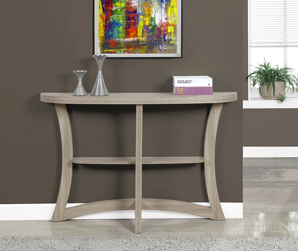 Monarch Specialties Accent Table, Console, Entryway, Narrow, Sofa, Living Room, Bedroom, Laminate, Brown, Contemporary, Modern