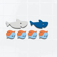 Quut - Bath Puzzle: Shark - Fun & Educational - Suitable for 10+ Months - Encourages Motor Skills & Imagination - Safe & Durable - Perfect for Bath Time Play