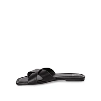 Time and Tru Women's Slip On Sandals, Sizes 6-10