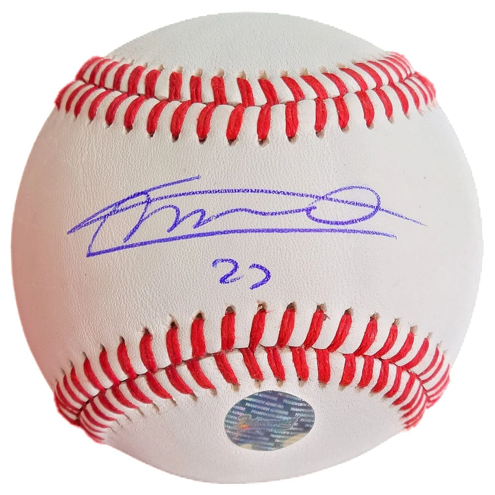 Vladimir Guerrero Jr. Toronto Blue Jays Signed RTD1 Rawlings Baseball