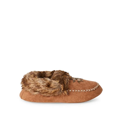 Canadiana Women's Moccasin Slippers