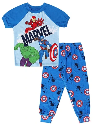 Avengers Knit Sleep 2 Piece PJ set - Toddler 