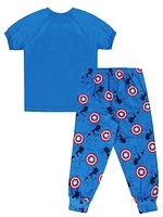 Avengers Knit Sleep 2 Piece PJ set - Toddler 