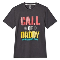 T-shirt à imprimé graphique George pour hommes