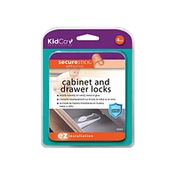 KidCo Adhesive Mount Lock 4/Pkg