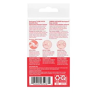 Ensemble de timbres anti-acné Neutrogena pour peau sensible, timbres anti-imperfections hydrocolloïdes qui diminuent l’apparence des boutons et des points noirs durant la nuit, timbres doux pour le visage, non médicamenteux, deux formats 30 timbres
