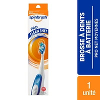 Spinbrush PRO CLEAN Toothbrush Medium, 1 Powered Toothbrush