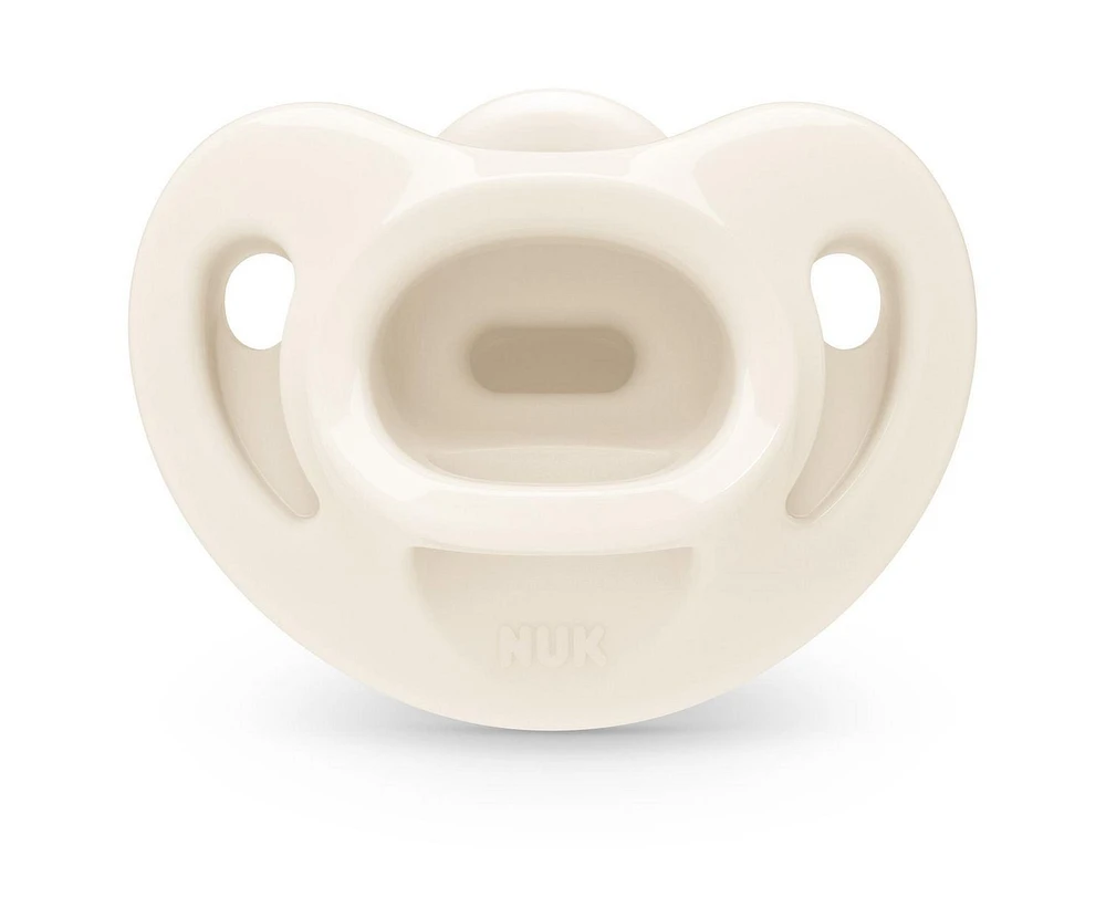 NUK Comfy Neutrals Orthodontic Pacifiers, 6-18 Months, 5 Pack, 6-18 Months, 5 Pack