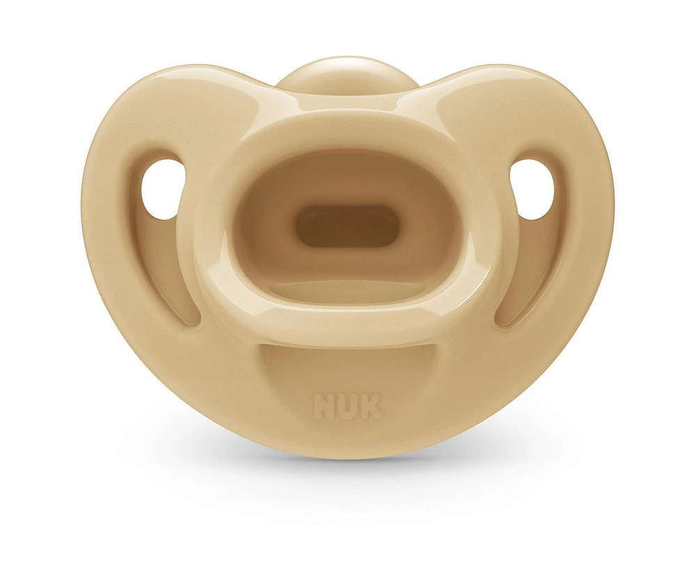 NUK Comfy Neutrals Orthodontic Pacifiers, 6-18 Months, 5 Pack, 6-18 Months, 5 Pack