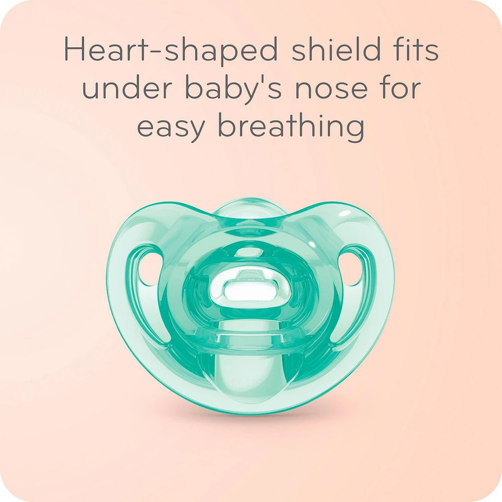 NUK Comfy Neutrals Orthodontic Pacifiers, 6-18 Months, 5 Pack, 6-18 Months, 5 Pack