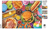 Buffalo Games - Large Pieces - Fun Fair Food - 300 Piece Jigsaw Puzzle