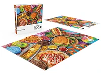 Buffalo Games - Large Pieces - Fun Fair Food - 300 Piece Jigsaw Puzzle