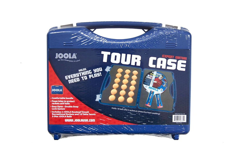 JOOLA Table Tennis Tour Case Expert Set