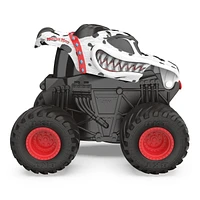 Monster Jam, Official Monster Mutt Dalmatian Click & Flip Monster Truck, 1:43 Scale